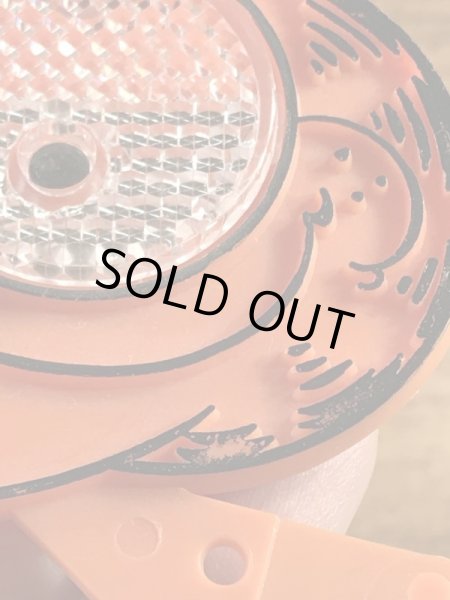 ケロッグのおまけについていたガーフィールドの80’sヴィンテージ反射プレート