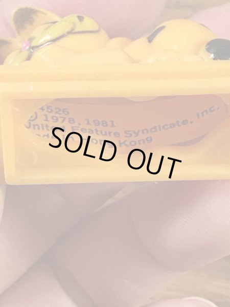 ガーフィールドのプラスチック製の80年代ビンテージ鉛筆削り