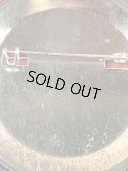 ガーフィールドとオーディーが描かれた80’sヴィンテージ缶バッチ