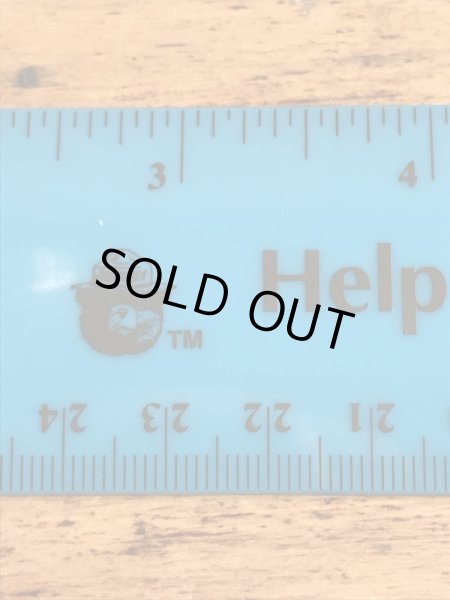 企業キャラクターのスモーキーベアの90’s〜ヴィンテージ定規