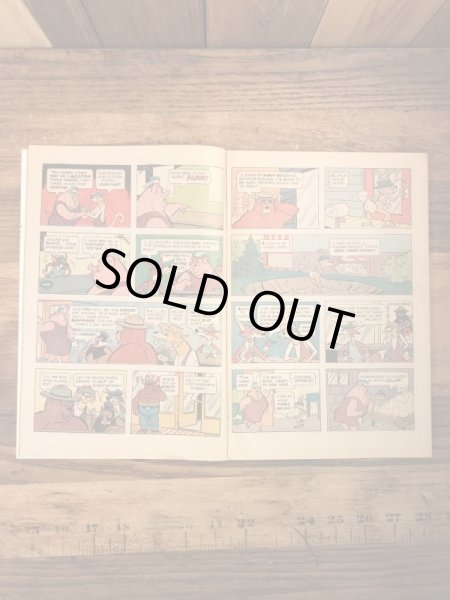 企業キャラクターのスモーキーベアの70’sヴィンテージの漫画