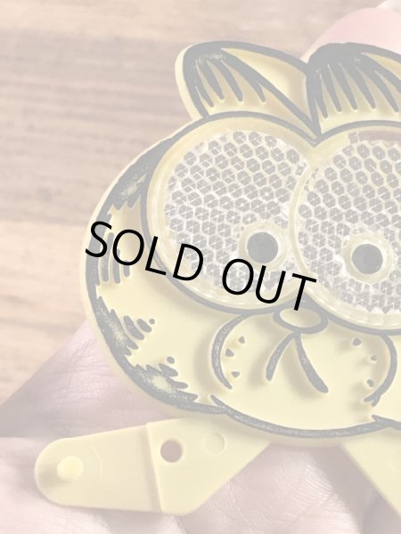 ケロッグのおまけについていたガーフィールドの80’sヴィンテージ反射プレート