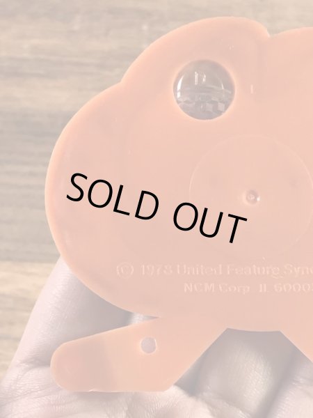 ガーフィールドの自転車用の80年代ビンテージ反射板