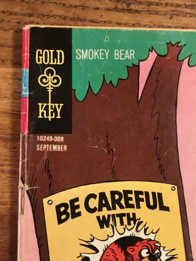 画像1: Gold Key Smokey Bear Comic Book　スモーキーベア　ビンテージ　コミックブック　アドバタイジングキャラクター　70年代