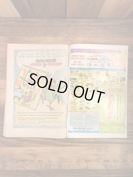 企業キャラクターのスモーキーベアの70’sヴィンテージの漫画