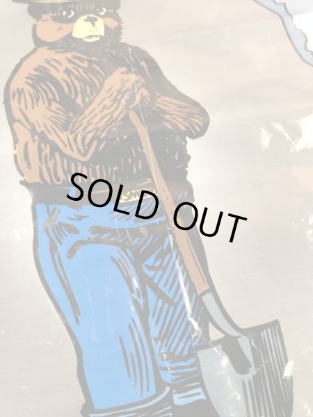 アドバタイジングキャラクターのスモーキーベアの90年代〜ビンテージビニールバッグ