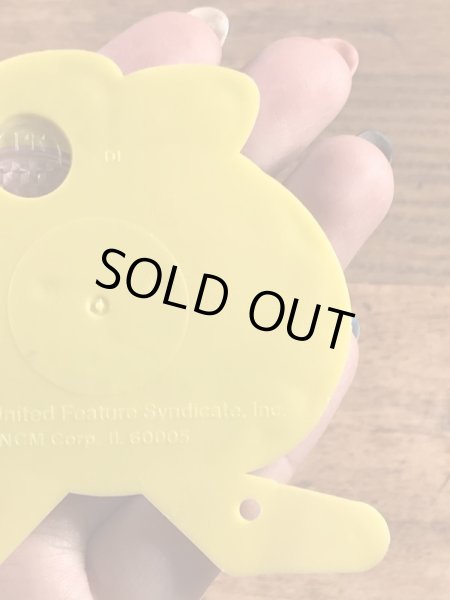 ケロッグのおまけについていたガーフィールドの80’sヴィンテージ反射プレート