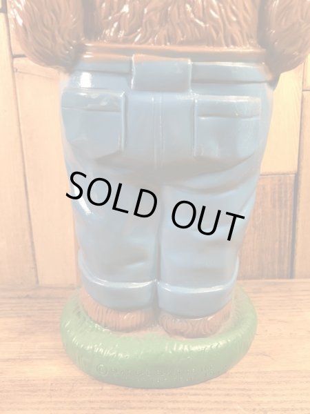 企業キャラクターのスモーキーベアの70’sヴィンテージ貯金箱