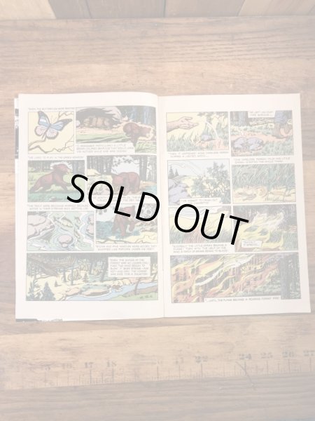 企業キャラクターのスモーキーベアの60’s〜ヴィンテージの漫画