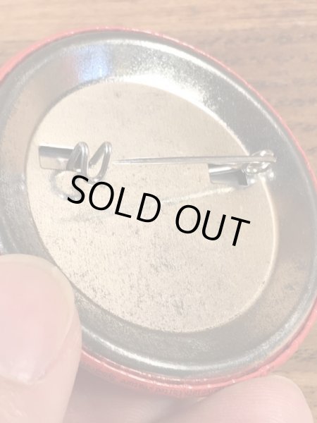 ガーフィールドとメッセージが書かれた80年代ビンテージ缶バッジ