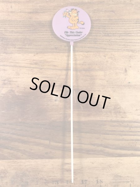 Dakin社製のガーフィールドの80’sヴィンテージメッセージプレート