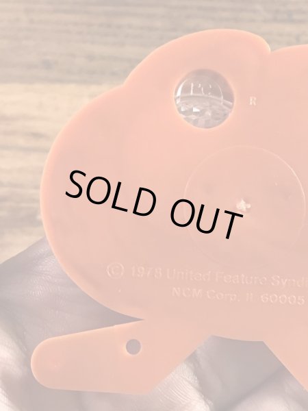 ガーフィールドの自転車用の80年代ビンテージ反射板