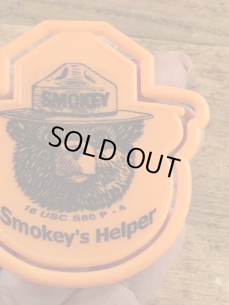 アドバタイジングキャラクターのスモーキーベアの90年代〜ビンテージブックマーク