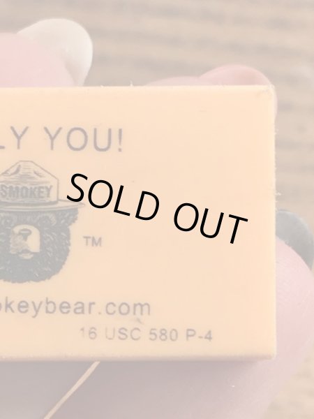 アドバタイジングキャラクターのスモーキーベアの90年代〜ビンテージ消しゴム