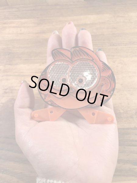 ガーフィールドの自転車用の80年代ビンテージ反射板