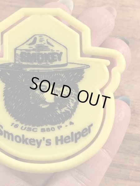 アドバタイジングキャラクターのスモーキーベアの90年代〜ビンテージブックマーク