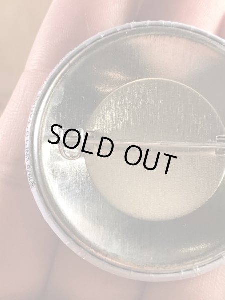 ガーフィールドの金属製のビンテージ缶バッジ