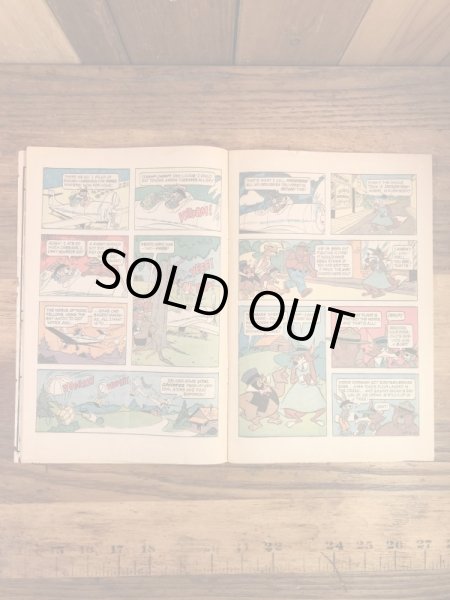 企業キャラクターのスモーキーベアの70’sヴィンテージの漫画