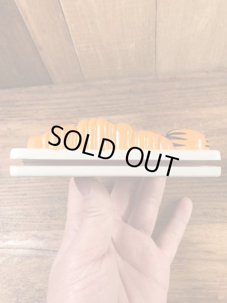 ガーフィールドのプラスチック製の80’sヴィンテージクリップトイ