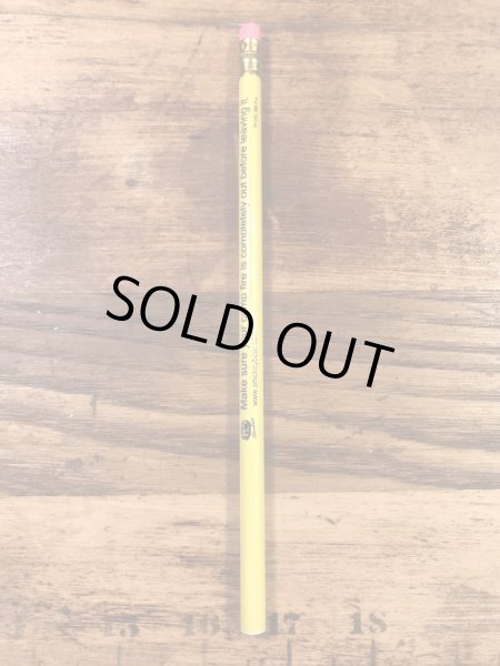 企業キャラクターのスモーキーベアの90’s〜ヴィンテージえんぴつ