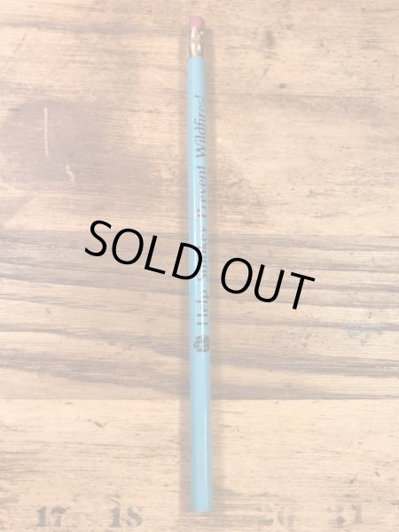 アドバタイジングキャラクターのスモーキーベアの90年代〜ビンテージの鉛筆