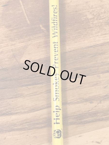 アドバタイジングキャラクターのスモーキーベアの90年代〜ビンテージの鉛筆