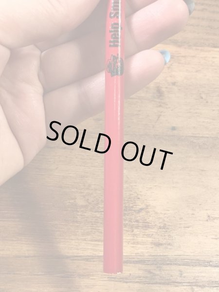 アドバタイジングキャラクターのスモーキーベアの90年代〜ビンテージの鉛筆