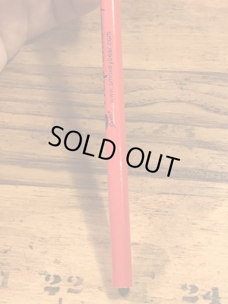 企業キャラクターのスモーキーベアの90’s〜ヴィンテージえんぴつ