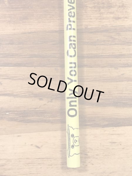 企業キャラクターのスモーキーベアの90’s〜ヴィンテージえんぴつ