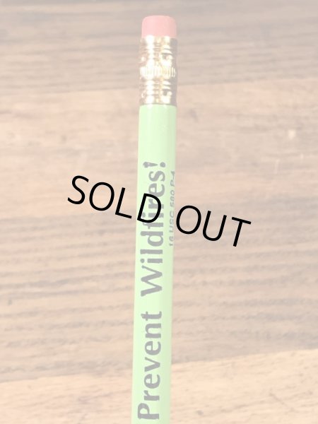 企業キャラクターのスモーキーベアの90’s〜ヴィンテージえんぴつ