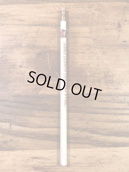 企業キャラクターのスモーキーベアの90’s〜ヴィンテージえんぴつ