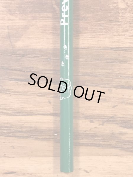 アドバタイジングキャラクターのスモーキーベアの90年代〜ビンテージの鉛筆