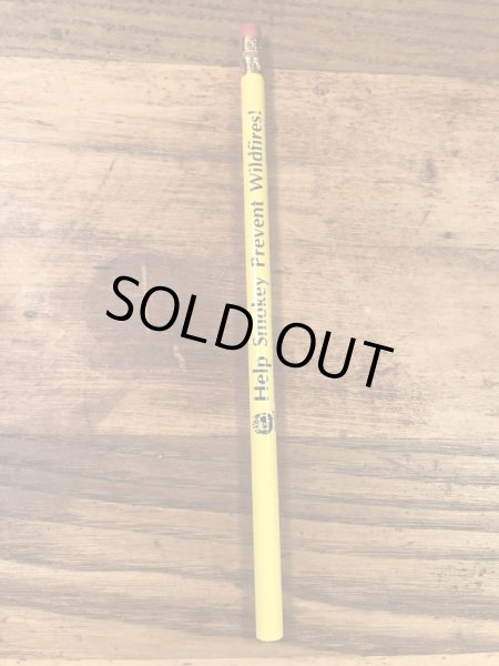 企業キャラクターのスモーキーベアの90’s〜ヴィンテージえんぴつ