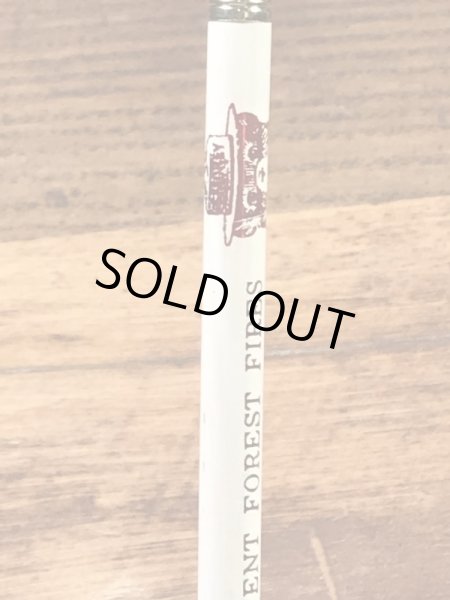 アドバタイジングキャラクターのスモーキーベアの90年代〜ビンテージの鉛筆