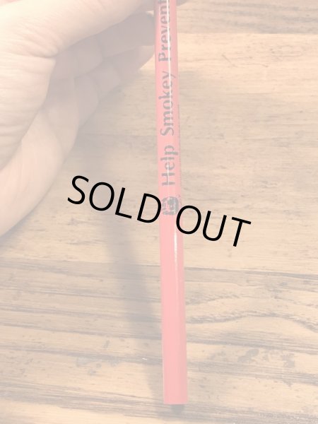 企業キャラクターのスモーキーベアの90’s〜ヴィンテージえんぴつ