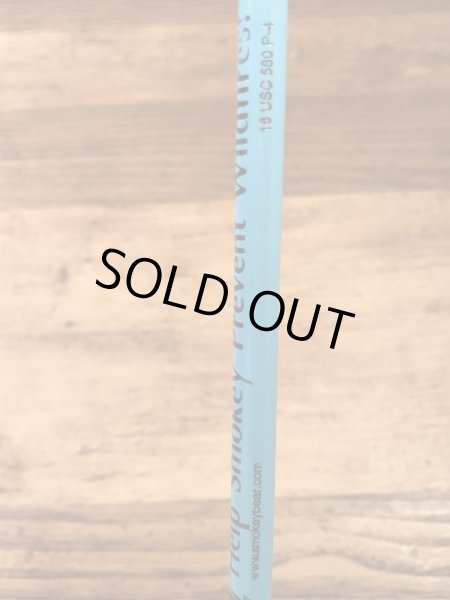 アドバタイジングキャラクターのスモーキーベアの90年代〜ビンテージの鉛筆