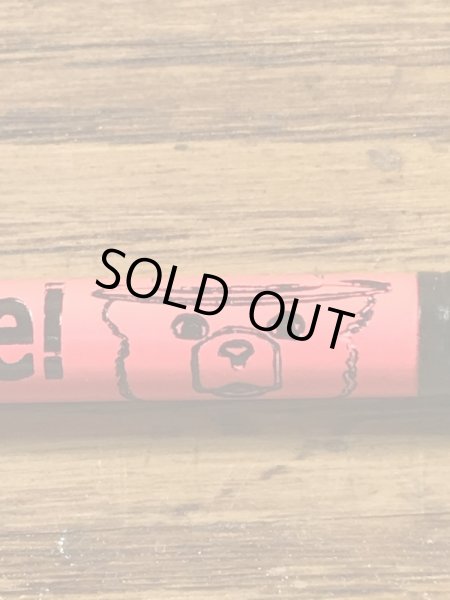 アドバタイジングキャラクターのスモーキーベアの90年代〜ビンテージの鉛筆