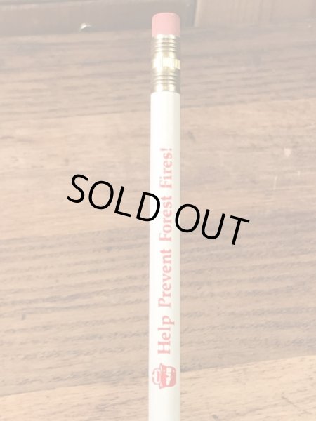 企業キャラクターのスモーキーベアの90’s〜ヴィンテージえんぴつ