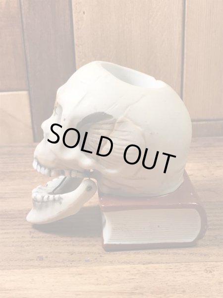 スカルオンブックのメイドインジャパンの50年代ビンテージマッチホルダー