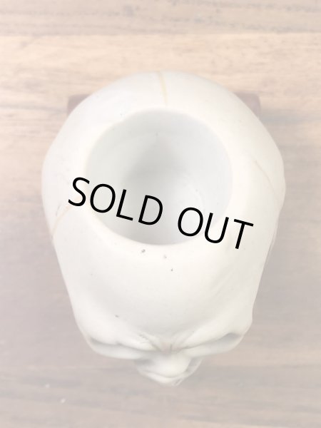 スカルオンブックのメイドインジャパンの50年代ビンテージマッチホルダー