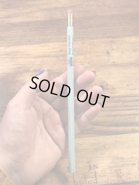 企業キャラクターのスモーキーベアの90’s〜ヴィンテージえんぴつ