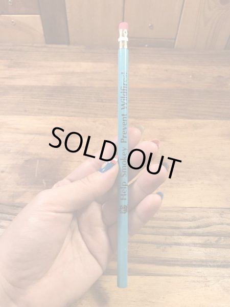 企業キャラクターのスモーキーベアの90’s〜ヴィンテージえんぴつ