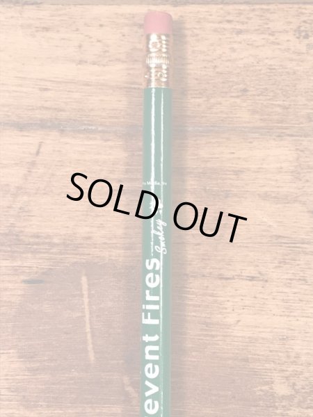 企業キャラクターのスモーキーベアの90’s〜ヴィンテージえんぴつ