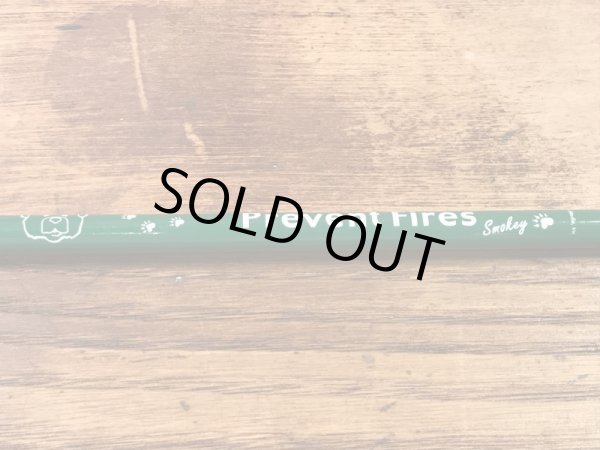 アドバタイジングキャラクターのスモーキーベアの90年代〜ビンテージの鉛筆