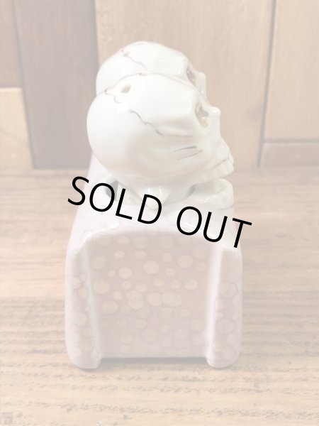 スカルのメイドインジャパン製の50年代ビンテージソルト&ペッパー