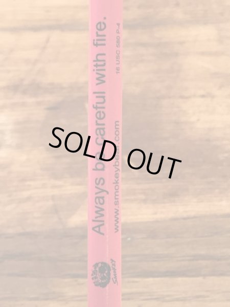 アドバタイジングキャラクターのスモーキーベアの90年代〜ビンテージの鉛筆