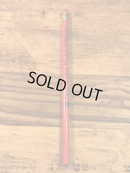 企業キャラクターのスモーキーベアの90’s〜ヴィンテージえんぴつ