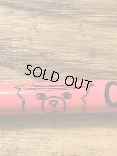 企業キャラクターのスモーキーベアの90’s〜ヴィンテージえんぴつ