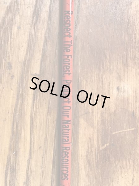 アドバタイジングキャラクターのスモーキーベアの90年代〜ビンテージの鉛筆