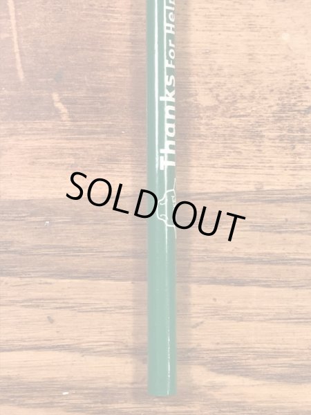 アドバタイジングキャラクターのスモーキーベアの90年代〜ビンテージの鉛筆